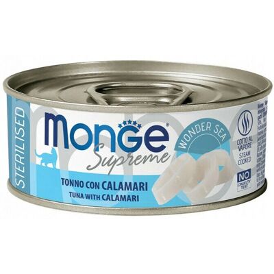Monge Marchio Modello - Cibo per Gatti Sterilizzati Tonno e Calamari Monge Marchio Modello - Cibo per Gatti Sterilizzati Tonno e Calamari