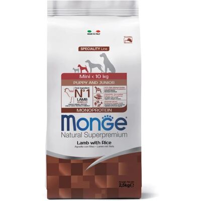 Monge Bárány Mini Kutyakölyök & Junior - Kutyaeledel Monge Bárány Mini Kutyakölyök & Junior - Kutyaeledel
