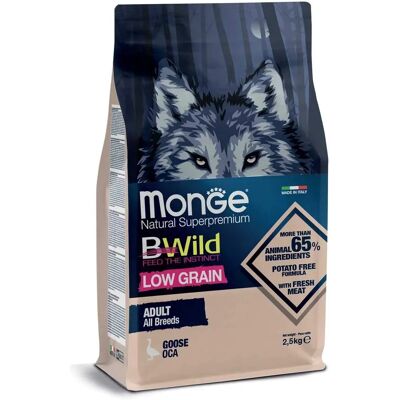 Cibo per cani adulti Monge Marca Anatra a Basso Contenuto di Cereali - 12kg Cibo per cani adulti Monge Marca Anatra a Basso Contenuto di Cereali - 12kg