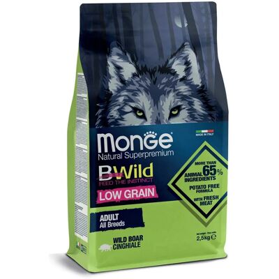 Monge 800947001179 Crocchette di cervo - 12kg Cinghiale Monge 800947001179 Crocchette di cervo - 12kg Cinghiale