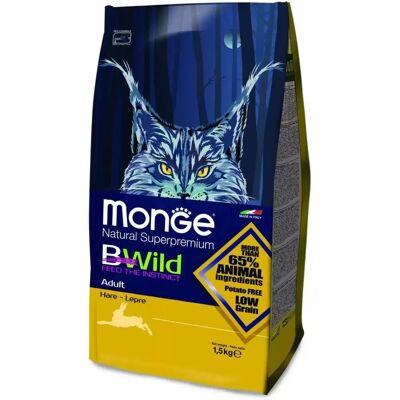 Marca Monge Modello - Cibo per Gatti - Adulto, Basso Grano, 1,5kg Marca Monge Modello - Cibo per Gatti - Adulto, Basso Grano, 1,5kg