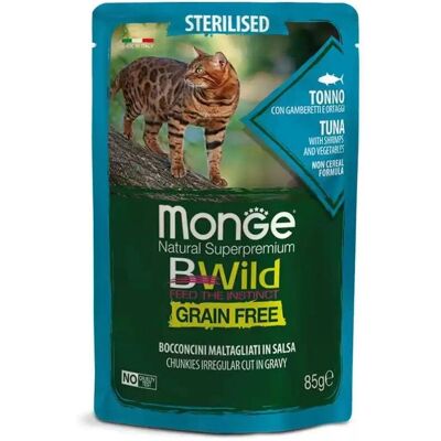 Cibo per gatti Monge - Modello 8009470012799 - Grain Free con Tonno & Verdure Cibo per gatti Monge - Modello 8009470012799 - Grain Free con Tonno & Verdure