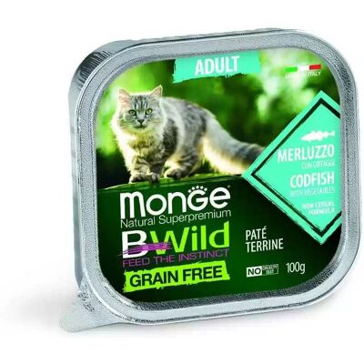 Cibo per gatti Monge - Modello 8009470012867 - Grain Free, 100g Cibo per gatti Monge - Modello 8009470012867 - Grain Free, 100g