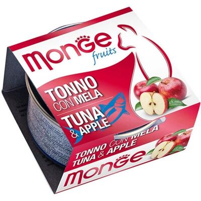 Marchio Monge 80g - Tonno con Mela - Cibo per Gatti Marchio Monge 80g - Tonno con Mela - Cibo per Gatti