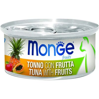 Monge Marchio Tonno e Frutta per Gatti - 80g Monge Marchio Tonno e Frutta per Gatti - 80g