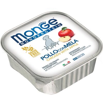 Cibo umido Monge pollo e mela - 150g Cibo umido Monge pollo e mela - 150g