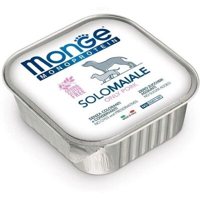 Monge Monoprotein Solo Maiale - Cibo per Cani - 150g Monge Monoprotein Solo Maiale - Cibo per Cani - 150g