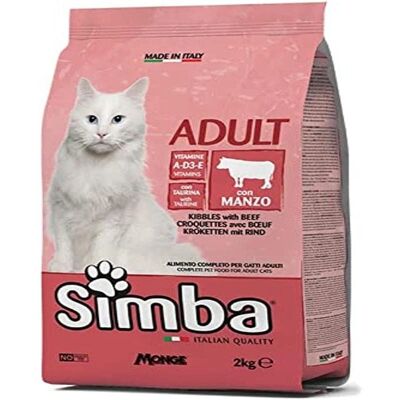 Simba Gatto Manzo - Cibo completo per gatti - 20 kg Simba Gatto Manzo - Cibo completo per gatti - 20 kg