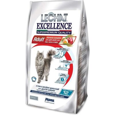 Cibo per gatti Lechat Excellence - Riso Uova Mela 1,5kg Cibo per gatti Lechat Excellence - Riso Uova Mela 1,5kg