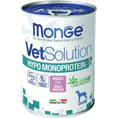 Monge VetSolution Monoproteina Ipocalorica di Maiale - 0,4 kg Cibo per cani Monge VetSolution Monoproteina Ipocalorica di Maiale - 0,4 kg Cibo per cani