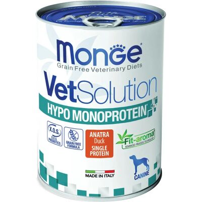 Monge VetSolution Cibo Ipoallergenico Anatra - 400 g Monge VetSolution Cibo Ipoallergenico Anatra - 400 g
