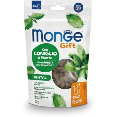 Monge Katzengesundheitssnacks - Für Zahnreinigung - 60g Monge Katzengesundheitssnacks - Für Zahnreinigung - 60g