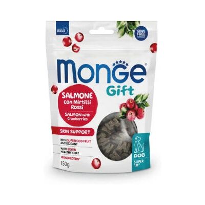 Monge Mirtilli Rossi Salmone Integratore per Cani - 150g Monge Mirtilli Rossi Salmone Integratore per Cani - 150g