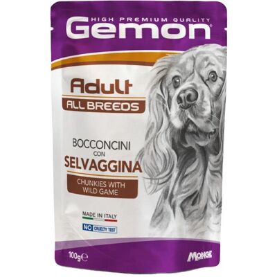 GEMON - Dog Adult All Breeds - 24x100G - Cibo per cani GEMON - Dog Adult All Breeds - 24x100G - Cibo per cani