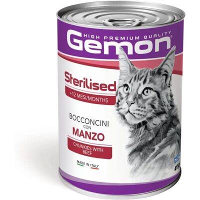 Monge & C. spa Gemon Bocconcini Manzo Cibo Umido Monge & C. spa Gemon Bocconcini Manzo Cibo Umido