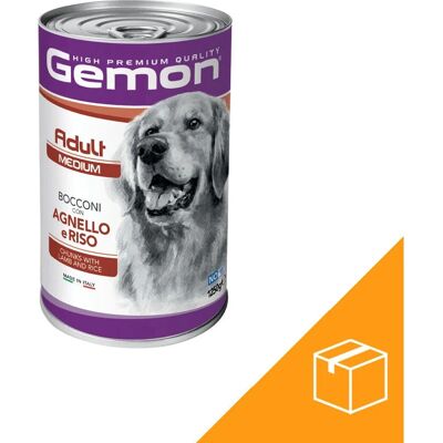 GEMON Cibo per cani agnello e riso - Taglia media - 1,25kg GEMON Cibo per cani agnello e riso - Taglia media - 1,25kg