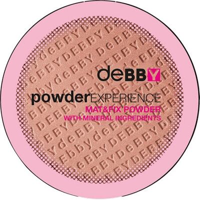 deBBY Poeder PowderExperience Mat&Fix - Gezichtspoeder deBBY Poeder PowderExperience Mat&Fix - Gezichtspoeder