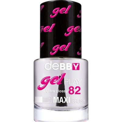 Debby - gelPlay N.82 - Trasparente - 7,5 ml - Smalto Debby - gelPlay N.82 - Trasparente - 7,5 ml - Smalto