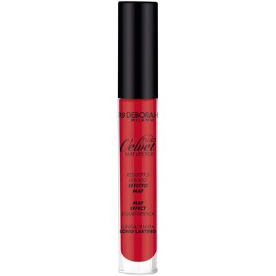 Deborah Milano Batom - Veludo Fosco Vermelho 06 Deborah Milano Batom - Veludo Fosco Vermelho 06