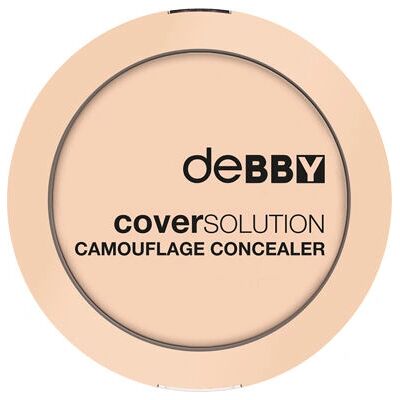 Debby Cover Solution Camouflage Ivory - Concealer - Hoge dekking, Matte afwerking, Lange houdbaarheid Debby Cover Solution Camouflage Ivory - Concealer - Hoge dekking, Matte afwerking, Lange houdbaarheid