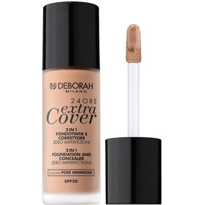 Deborah Milano 24-Stunden Extra Cover Foundation - Vollabdeckung SPF20 30ml Deborah Milano 24-Stunden Extra Cover Foundation - Vollabdeckung SPF20 30ml