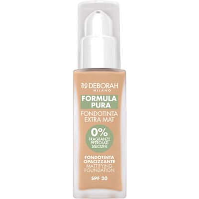 Deborah Milano - Formula Pura Fondotinta Extra Mat - SPF20 Deborah Milano - Formula Pura Fondotinta Extra Mat - SPF20