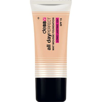 Debby All Day Perfect Mat Mousse Foundation - Foundation Debby All Day Perfect Mat Mousse Foundation - Foundation