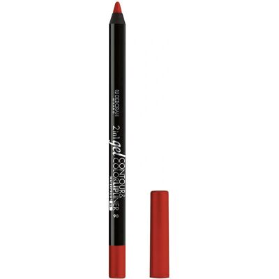 Deborah Milano 2in1 Gel Lipliner - Contour & Kleur N6 Deborah Milano 2in1 Gel Lipliner - Contour & Kleur N6