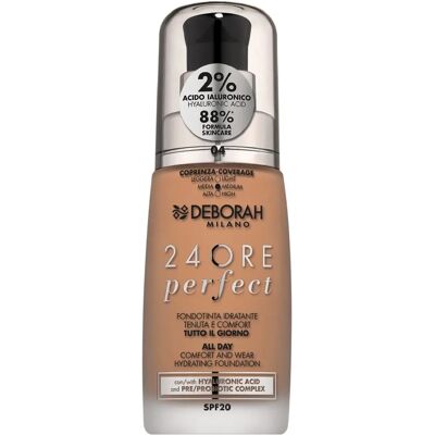 Deborah Milano Hydraterende Foundation met SPF20 - Model dca883-04.Apricot Deborah Milano Hydraterende Foundation met SPF20 - Model dca883-04.Apricot