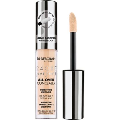 Deborah Milano 24Ore Perfect All-Over Concealer - Gesichts Korrektor für normale Haut Deborah Milano 24Ore Perfect All-Over Concealer - Gesichts Korrektor für normale Haut