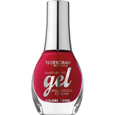 Smalto unghie Deborah Milano Vivid Red Gel Effect - Smalto Smalto unghie Deborah Milano Vivid Red Gel Effect - Smalto