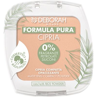 Poudre compacte Bio Deborah Milano - Abricot - Poudre pour le visage Poudre compacte Bio Deborah Milano - Abricot - Poudre pour le visage