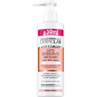 Dermolab Latte Detergente Micellare Anti Età 250ml - Latte Detergente Dermolab Latte Detergente Micellare Anti Età 250ml - Latte Detergente