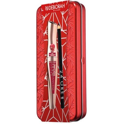 Deborah Milano - Augen Make-up Set mit Mascara und Eyeliner - Geschenkbox Deborah Milano - Augen Make-up Set mit Mascara und Eyeliner - Geschenkbox
