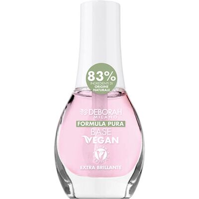 Deborah Milano Formula Pura Base 8,5 ml Trasparente Base per unghie Deborah Milano Formula Pura Base 8,5 ml Trasparente Base per unghie