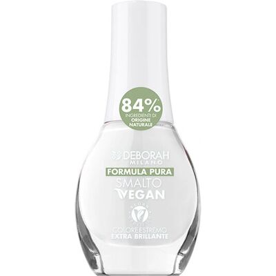 Deborah Milano Formula Pura Bianco 8,5 ml Vegan smalto per unghie Deborah Milano Formula Pura Bianco 8,5 ml Vegan smalto per unghie