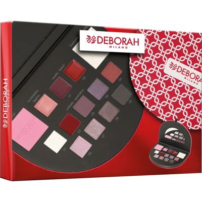 Deborah Milano Kompakt Make-up-Palette - Kalte Töne - Make-up Palette Deborah Milano Kompakt Make-up-Palette - Kalte Töne - Make-up Palette