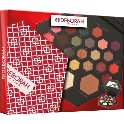 Palette de Maquillage Petite Deborah Milano Tons Chauds - Palette de Maquillage Palette de Maquillage Petite Deborah Milano Tons Chauds - Palette de Maquillage