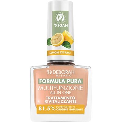 Deborah Milano - Smalto Formula Pura Multi-azione Vegano - 8,5ml Deborah Milano - Smalto Formula Pura Multi-azione Vegano - 8,5ml