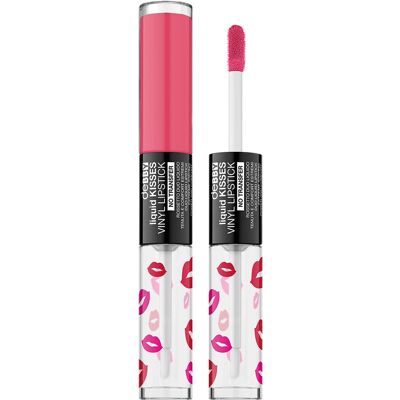 Debby - Liquid Kisses Vinyl Lipstick 03 - Pink Coral Shine Debby - Liquid Kisses Vinyl Lipstick 03 - Pink Coral Shine