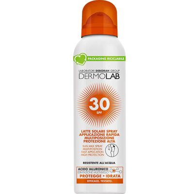 Dermolab - Latte Solare Spray SPF 30 - Crema solare Dermolab - Latte Solare Spray SPF 30 - Crema solare