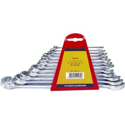 Max-Power Modelo 040117 - Juego de 12 llaves combinadas - Herramientas Max-Power Modelo 040117 - Juego de 12 llaves combinadas - Herramientas