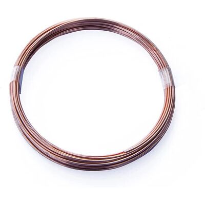 MASIDEF Modello D 2,0 mm - Filo di rame per gioielli & hobby MASIDEF Modello D 2,0 mm - Filo di rame per gioielli & hobby