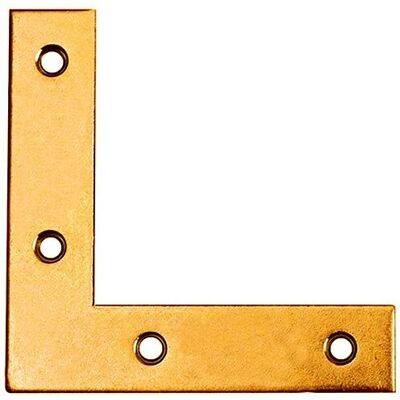 MASIDEF - Verstevigingshoeken van gegalvaniseerd staal - 30x30mm Set van 4 MASIDEF - Verstevigingshoeken van gegalvaniseerd staal - 30x30mm Set van 4