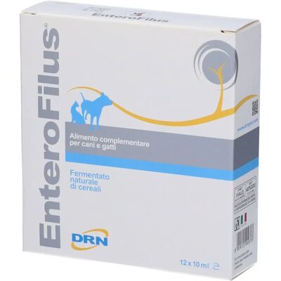 DRN Enterofilus - Probiotico Liquido per Cani & Gatti - 12x10ml DRN Enterofilus - Probiotico Liquido per Cani & Gatti - 12x10ml