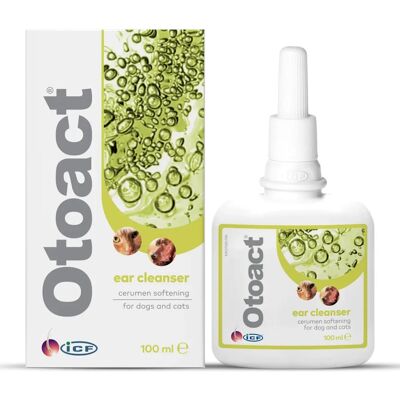 Nextmune Italy Srl Otoact Nettoyant d'Oreilles pour Chiens & Chats - 100ml - Publicité Nextmune Italy Srl Otoact Nettoyant d'Oreilles pour Chiens & Chats - 100ml - Publicité