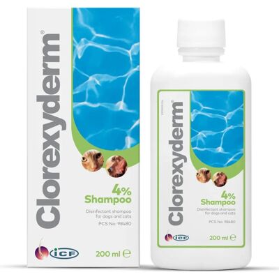 FATRO CLX 4% Shampoo for Cats and Dogs 200 ml FATRO CLX 4% Shampoo for Cats and Dogs 200 ml