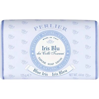 Savon parfumé Iris Bleu de Perlier - Savon - Publicité Savon parfumé Iris Bleu de Perlier - Savon - Publicité