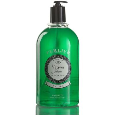 Perlier Vetiver Java Mousse de Bain - Mousse de bain - Publicité Perlier Vetiver Java Mousse de Bain - Mousse de bain - Publicité