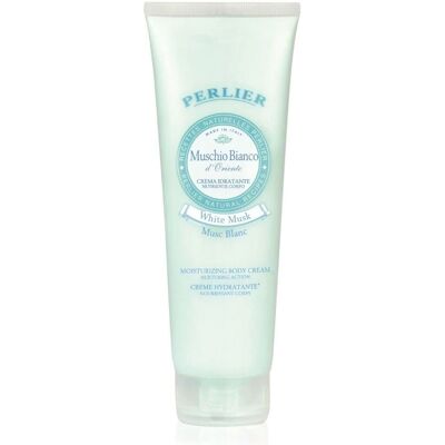 Crème pour le corps Musc Blanc Perlier - Hydratante - 250ml - Publicité Crème pour le corps Musc Blanc Perlier - Hydratante - 250ml - Publicité